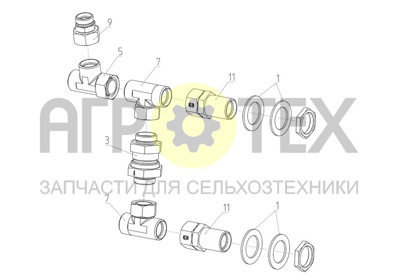 Схема 142.09.70.330 Ростсельмаш